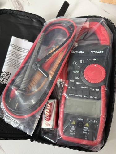 Digital clamp multimeter dc - ac,