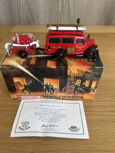 Matchbox fire yfe18 - fire, 1950