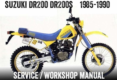 1985 1990 suzuki dr200 dr200s - 1985-1990,