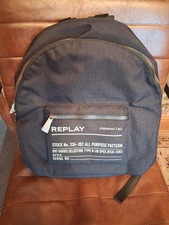 Replay Backpack/School Bag Black