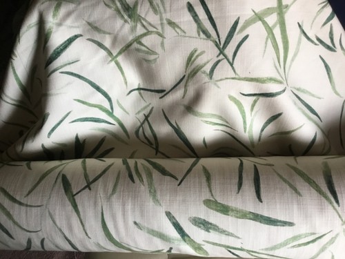 Sanderson green leaves - 312, cm
