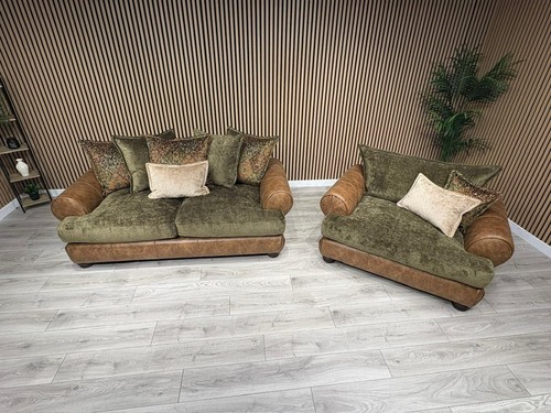 Viscount fabric seater sofa - fabric,
