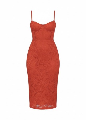 Fashion nova red orange floral - orange,