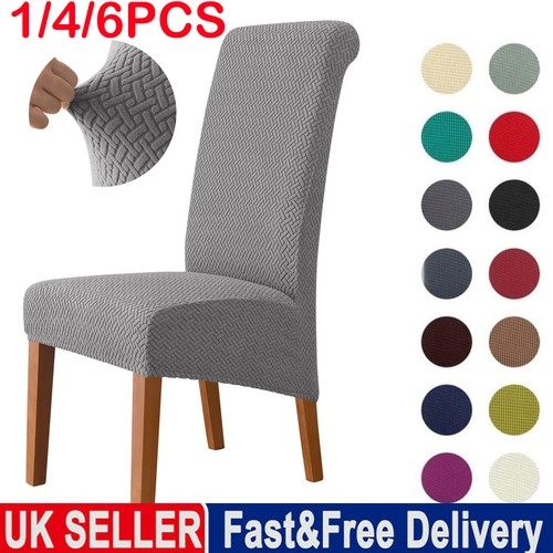 Dining chair seat covers - 6x,