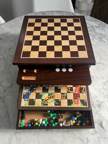 Deluxe wooden games - house, 10