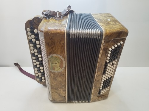 Vintage soviet bayan accordion - soviet,