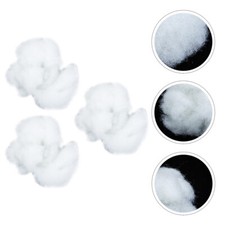 3 Bags polyester fiber stuffing Fiberfill Stuffing Bulk Polyester Fiber Fill