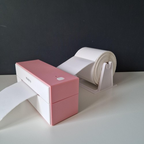 Label holder stand dispenser - label,