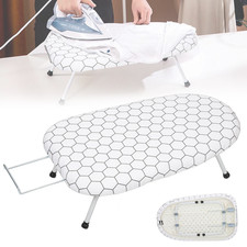 Tabletop Ironing Board 80 x 30cm Foldable Small Lightweight Compact Space Saving