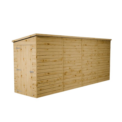 16x4 modular shiplap pent - modular,