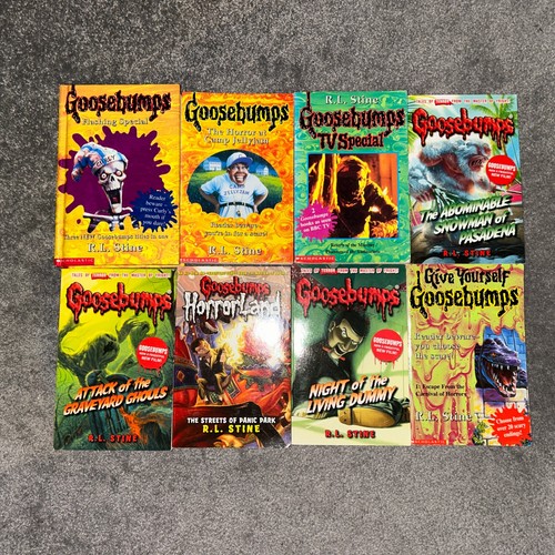 Goosebumps stine book - goosebumps,