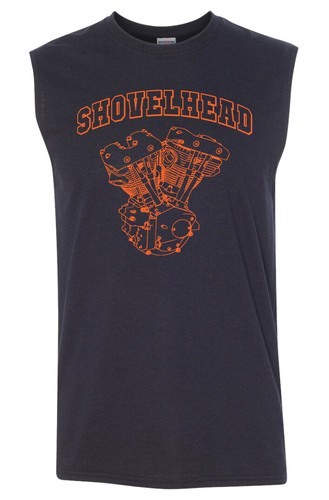 Shovelhead orange engine - shovelhead,