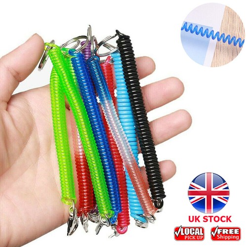 Retractable plastic spring - retractable,
