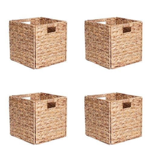 4pcs water hyacinth handwoven - 4pcs,