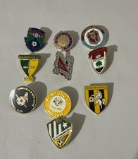 Football Club Pin Badges Job Lot Bundle of 10 Various Badges