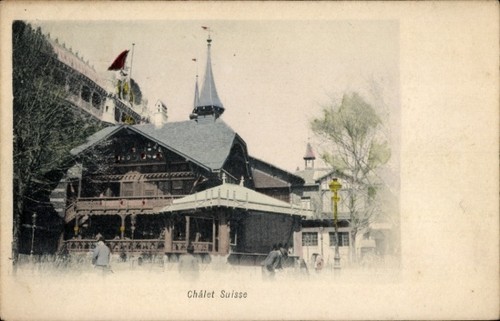 Postcard world fair paris - world's,