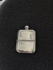 Vintage Pewter Hip Flask. Made