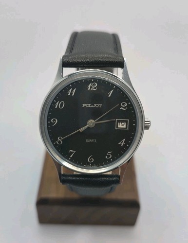 Vintage poljot black - poljot, dial