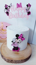 Minnie Mouse Cake Topper Personalized