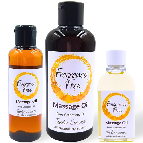 Fragrance free massage oil - free,