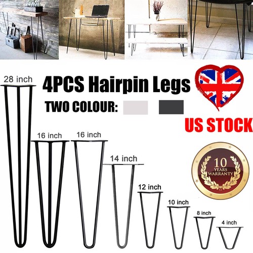 Hairpin legs metal table - hairpin,