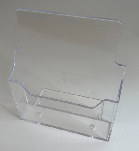 Transparent acrylic leaflet - transparent,