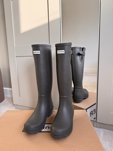 Hunter wellington boots coffee - wellington,