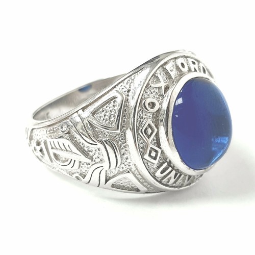 Silver college ring - silver, 925