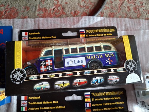 Malta classic bus diecast - classic,