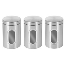 Window Canister Set 3 Piece