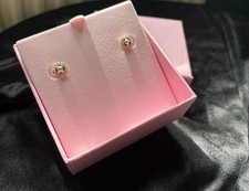 Swarovski Crystal Halo Stud