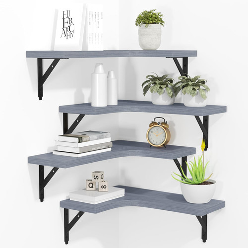 Corner floating shelves - corner, of