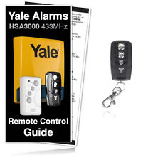 Yale Alarm HSA3400 Premium Compatible Remote For HSA3000 Yale Alarms /RRP £24.99