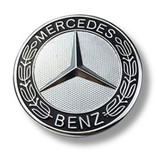 Mercedes Bonnet Badge Front