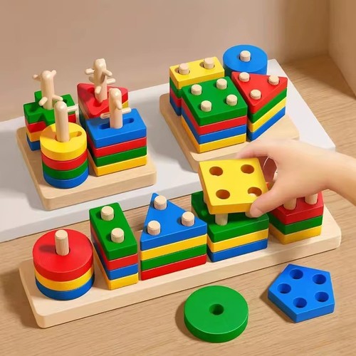 Montessori wooden building - montessori,