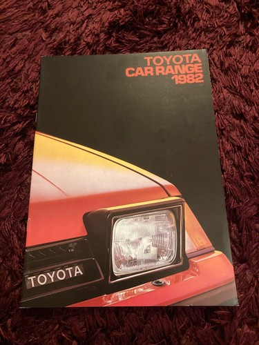 Toyota range brochure 1982 - range,