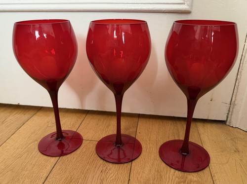 Large coloured glass - 3,