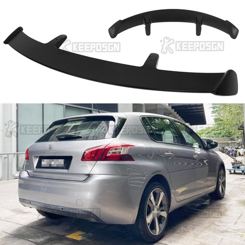 Matte black rear roof - black,