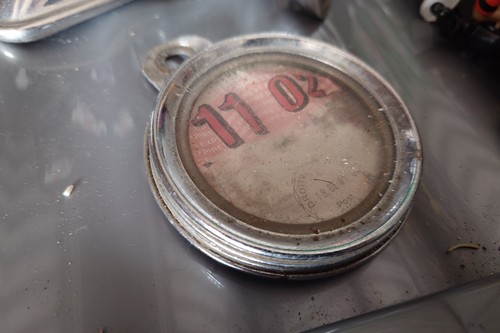 Vintage chrome tax - vintage,