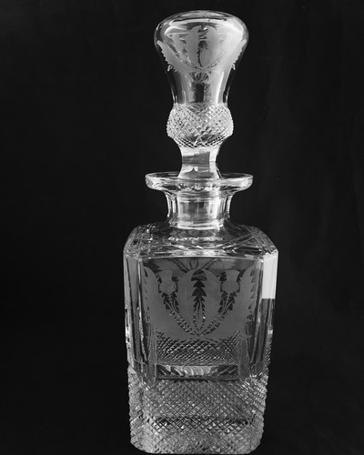 Edinburgh crystal thistle - crystal,
