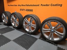 19” Genuine BMW MSport 3/4 Series Alloy Wheels With 6mm goodyear Tyres & TPMS