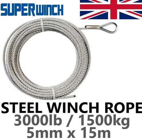 Steel winch cable - winch,
