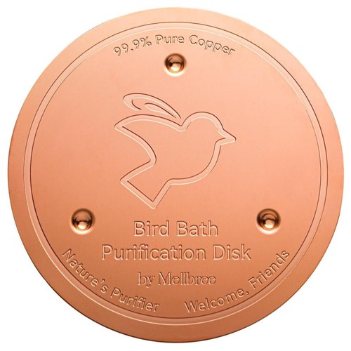 Bird bath copper disk 06mm - copper,