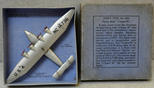 Dinky toys 60w clipper - toys,