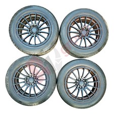 AFTERMARKET SET OF 4 WHEELS WITH TYRES 17" 5X108/5X114.3  -UNKNOWN BRAND-