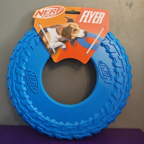 Nerf dog tire flyer - nerf, 10-inch