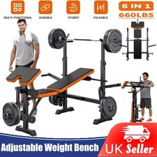 600lbs Weight Bench Adjustable