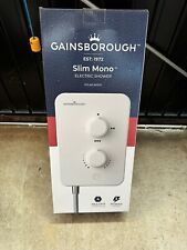 Brand New Gainsborough GSM85 8.5KW Slim Mono Electric Shower - White