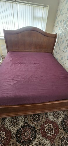 Sleigh bed queen - sleigh,
