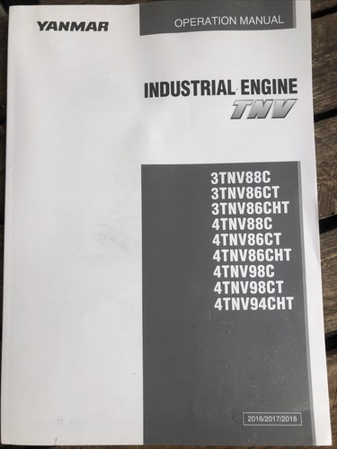 Yanmar operation manual - yanmar,
